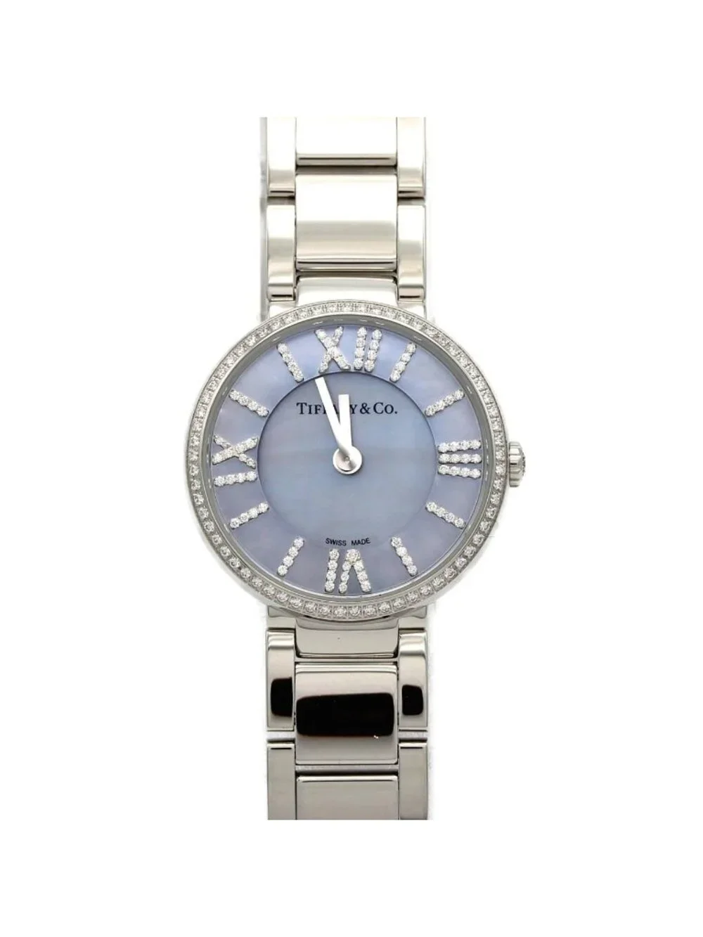 Tiffany & Co Atlas D Index D SS Quartz Watch